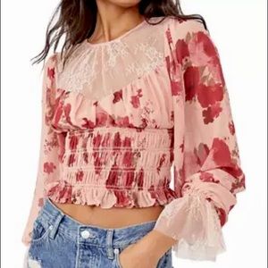 NWT Free People Boho Blouse